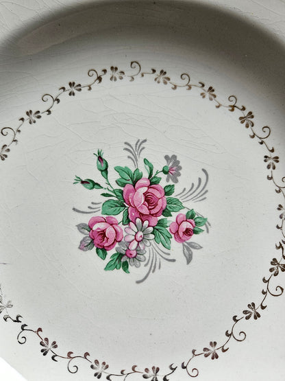 Assiettes creuses vintage 100% dépareillées