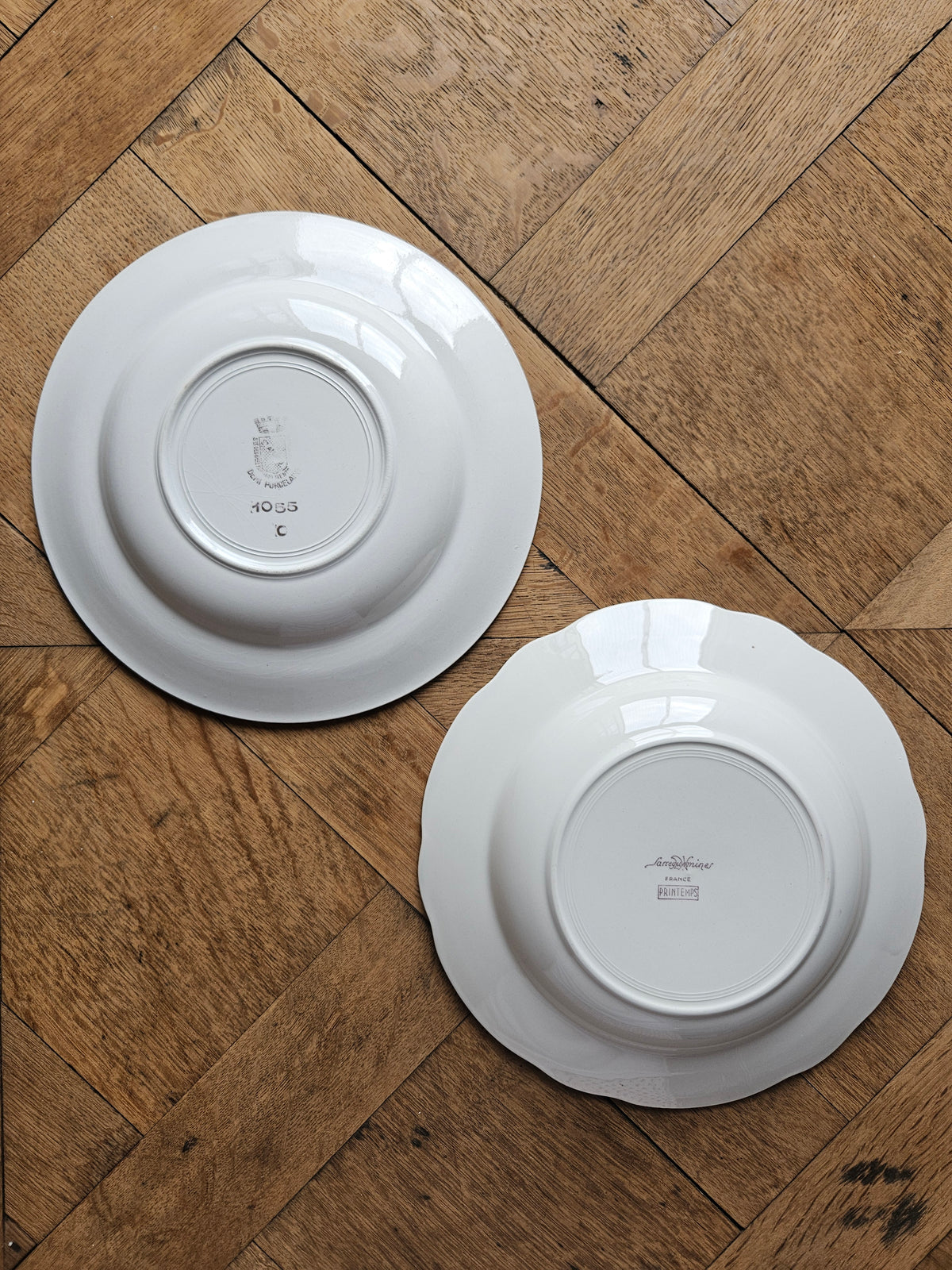 Assiettes creuses vintage 100% dépareillées