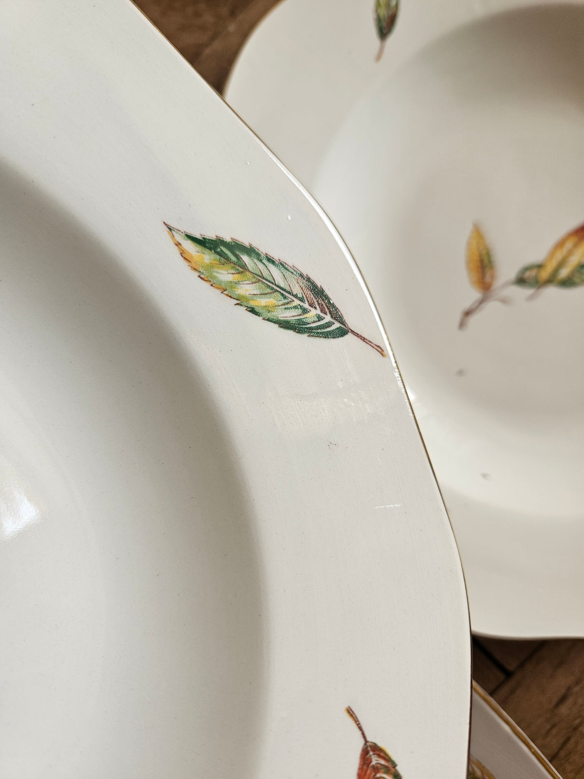 Assiettes creuses Digoin, Nemours