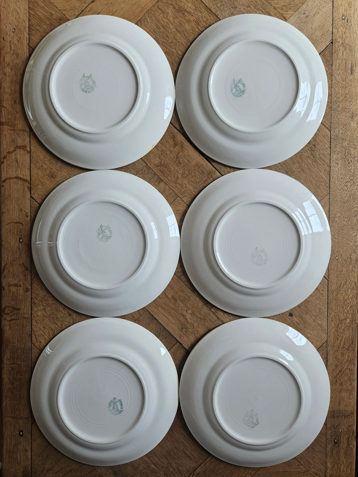 Assiettes plates Moulin des Loups, automne