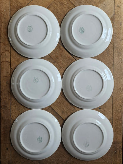 Assiettes plates Moulin des Loups, automne
