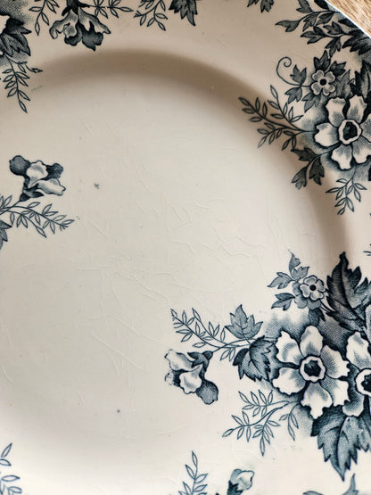 Assiette sur pied St Amand et Hamage, Marie-Louise