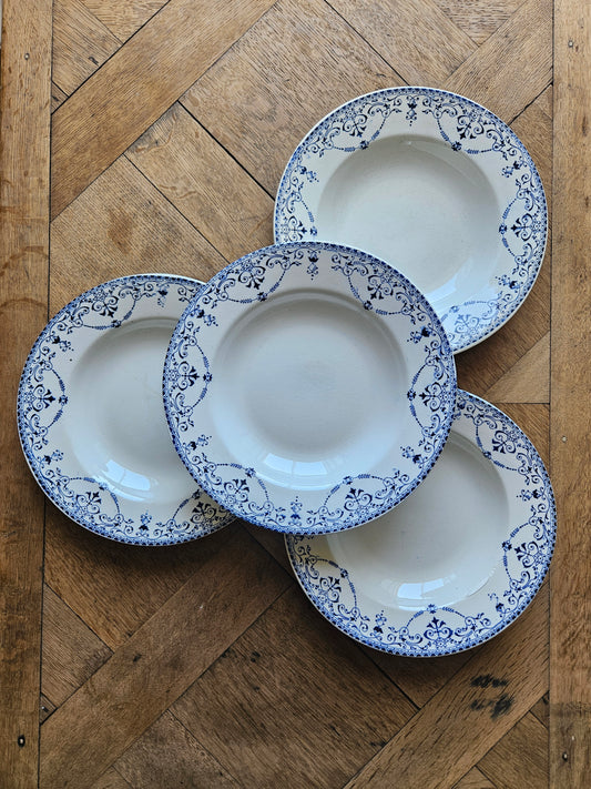 Assiettes creuses HB & Cie, Balzac (défauts)