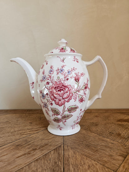 Théière / cafetière Johnson Brothers, Rose Chintz