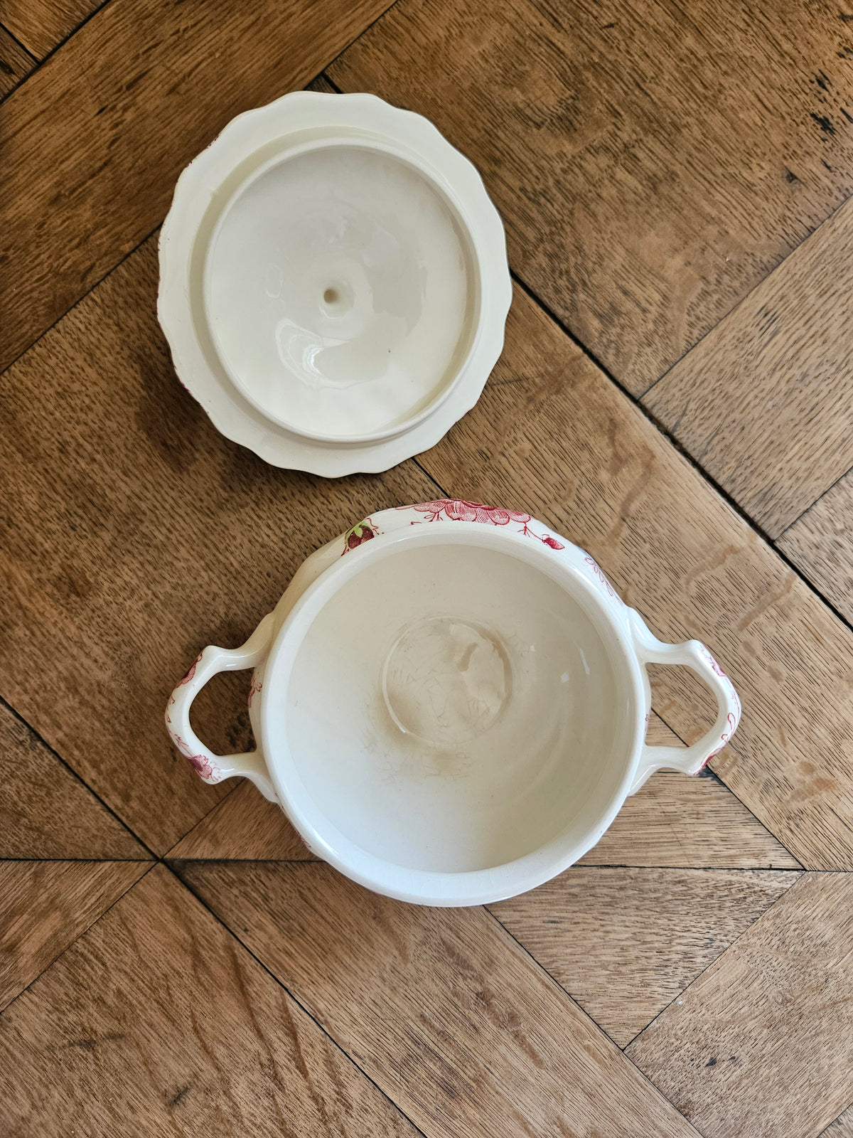 Sucrier Johnson Brothers, Rose Chintz