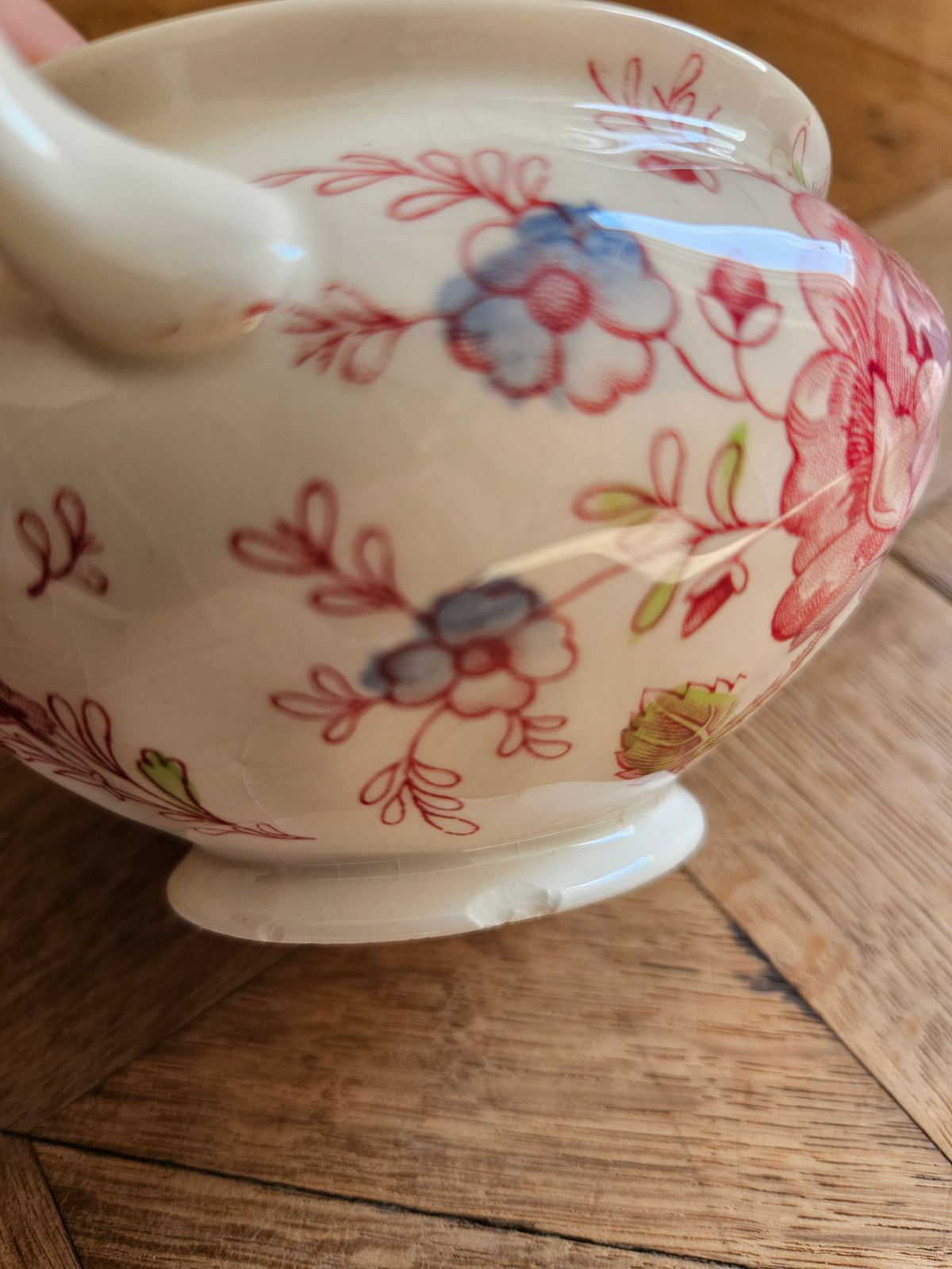 Sucrier Johnson Brothers, Rose Chintz