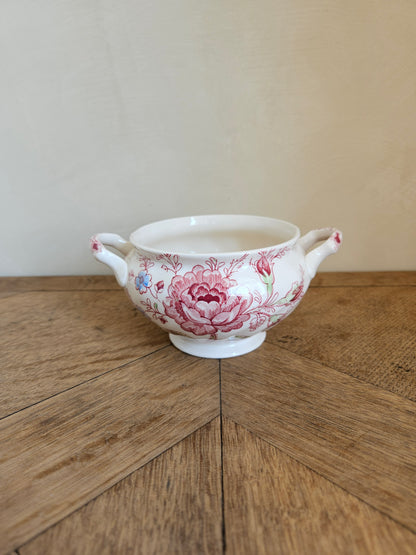 Sucrier sans couvercle Johnson Brothers, Rose Chintz