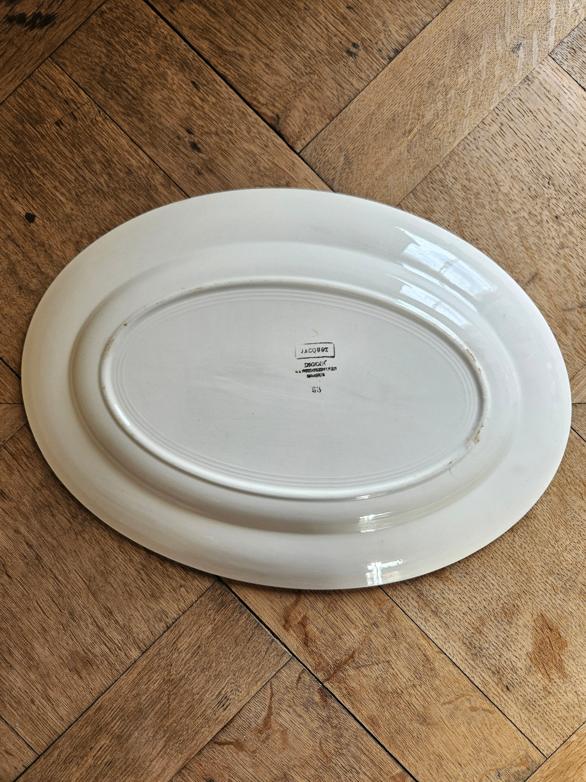Plat ovale Digoin, Jacquot