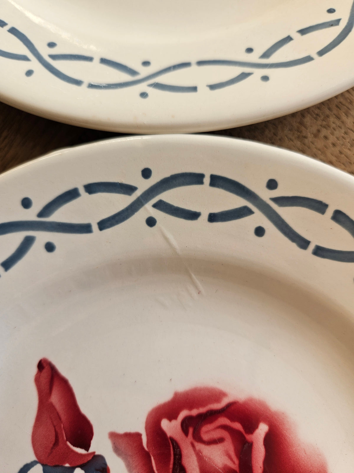 Assiettes à dessert Digoin, Janine #2