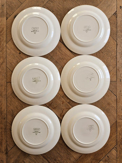 Assiettes à dessert Digoin, Janine #2
