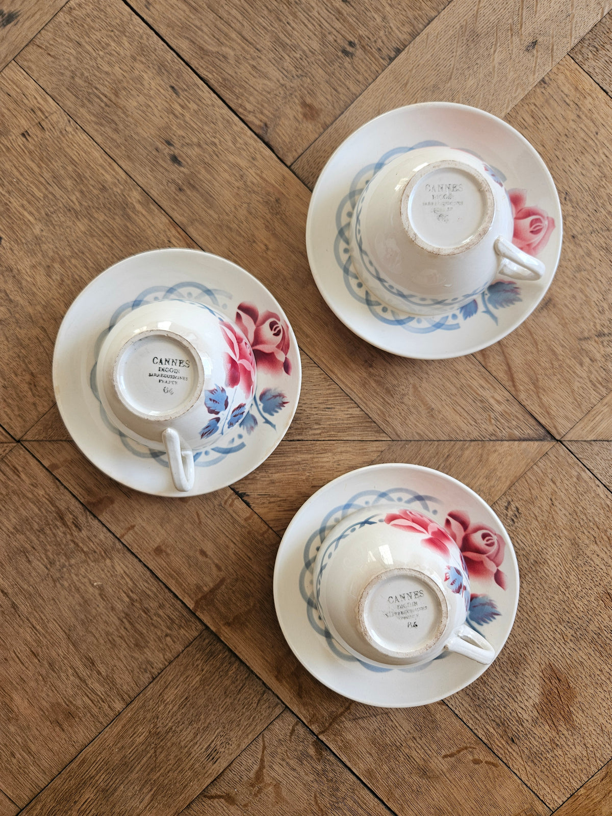 Tasses Digoin, Cannes