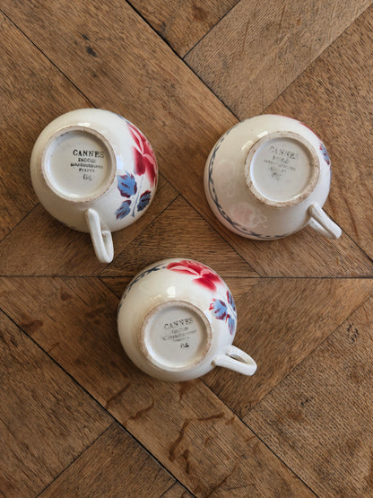 Tasses Digoin, Cannes
