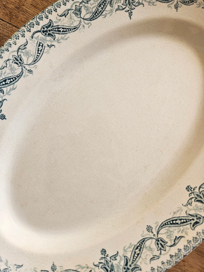 Plat ovale Clairefontaine, Kleber
