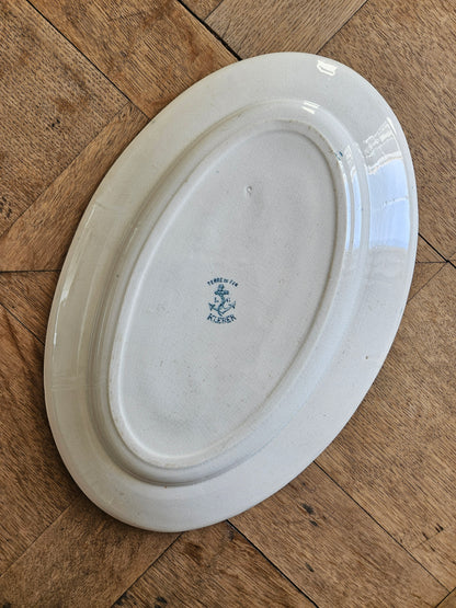 Plat ovale Clairefontaine, Kleber