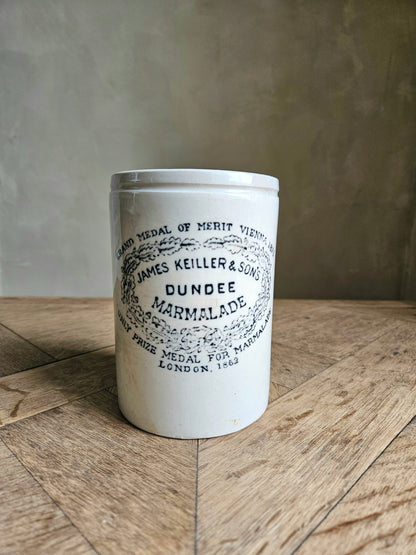 Ancien pot à confiture James Keiller and son’s Dundee Marmalade.