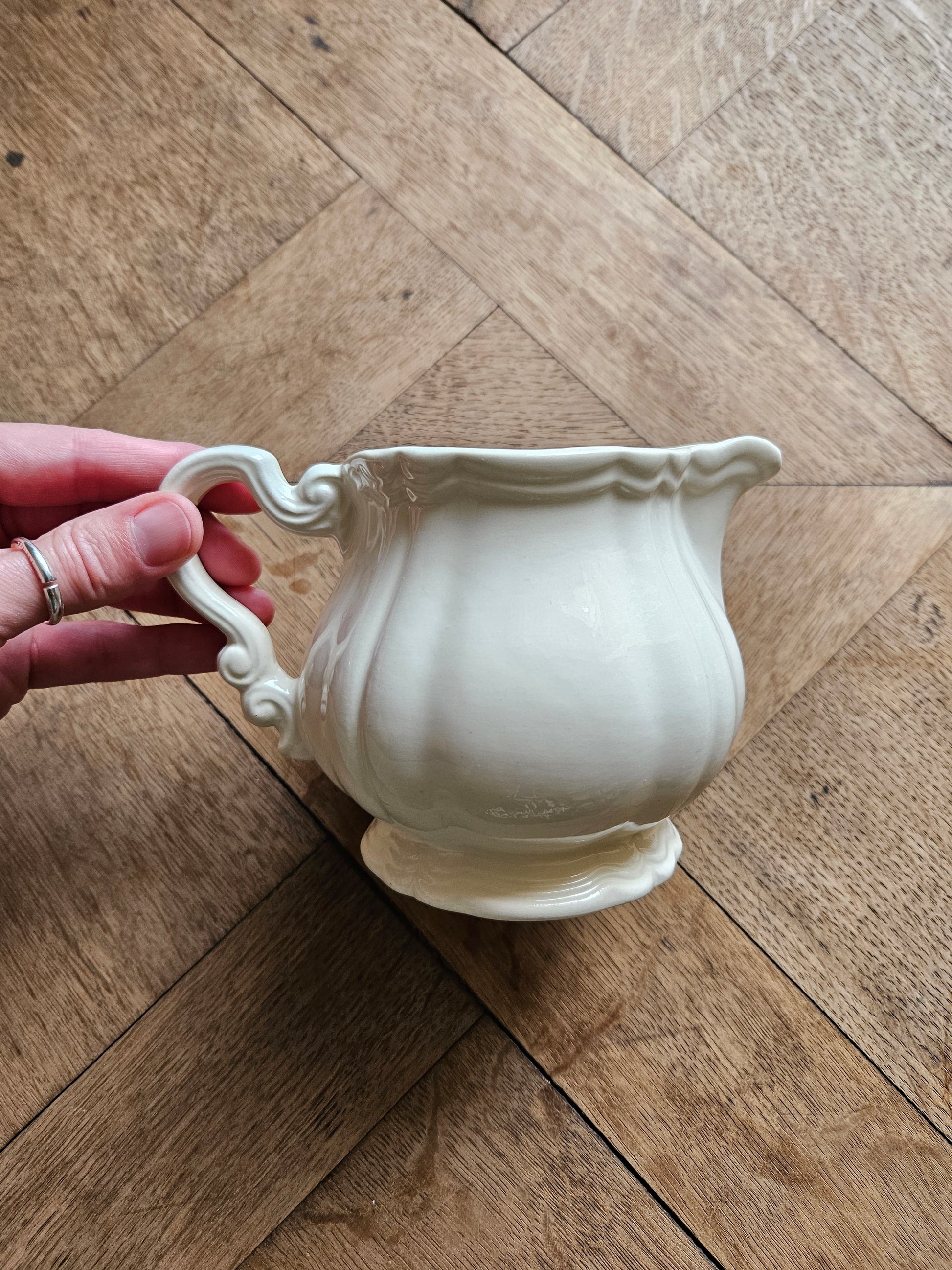 Pot à lait ancien Sarreguemines