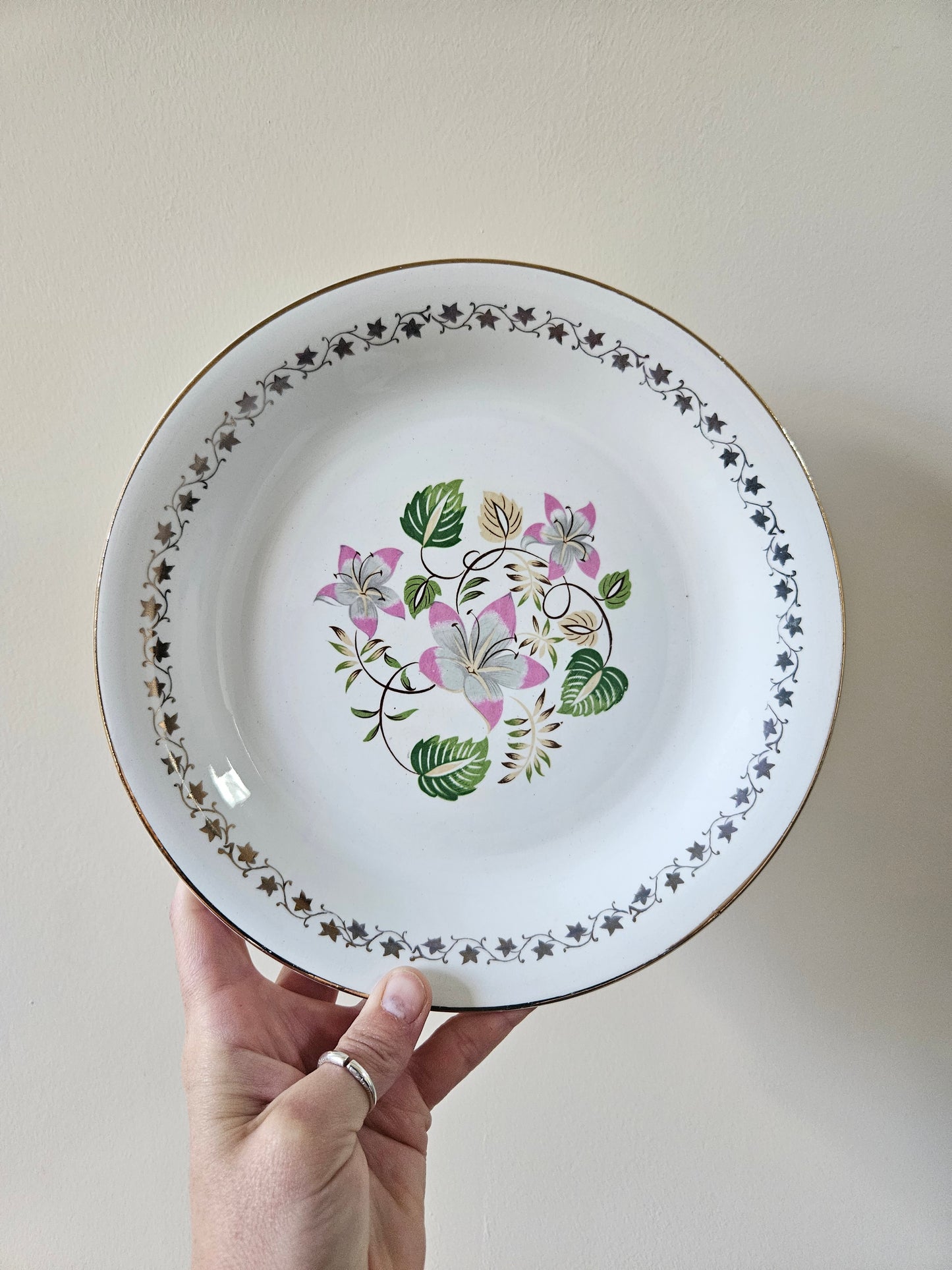 Assiettes plates L’Amandinoise, Margaret