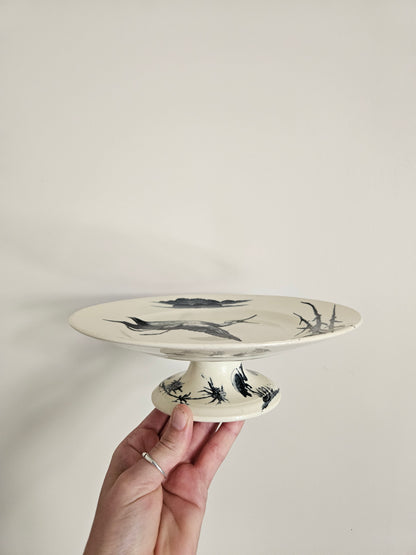Assiette sur pied K&G Lunéville