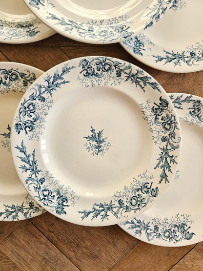 Assiettes plates Longwy, Cyrano