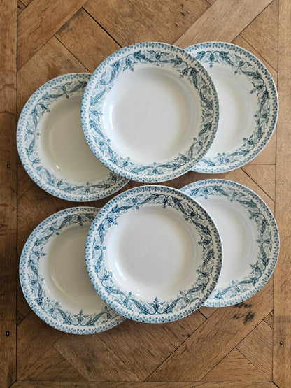 Assiettes creuses Clairefontaine, Kleber