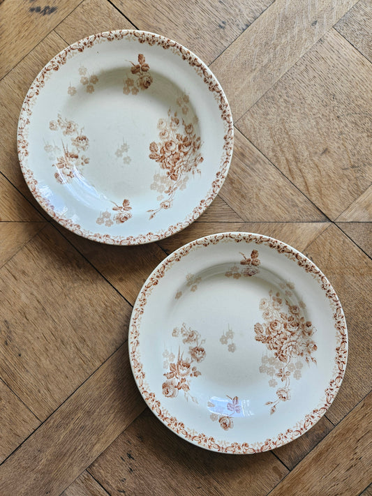 Assiettes creuses HB & Cie, Lucie