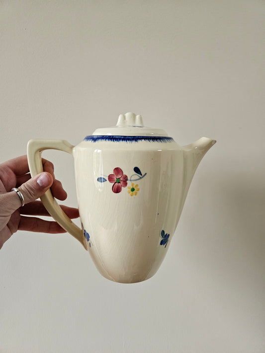 Cafetière théière vintage digoin mary lou