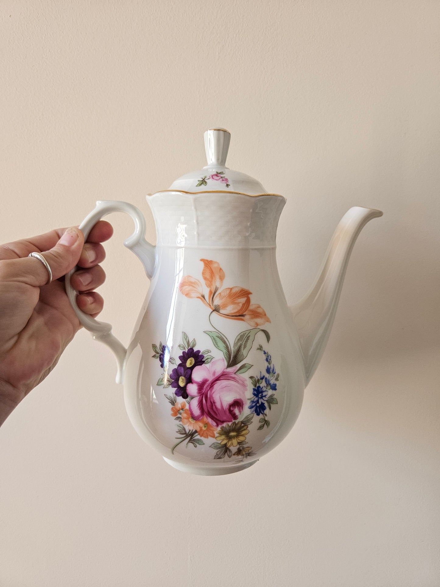 Service à café porcelaine de Bohême
