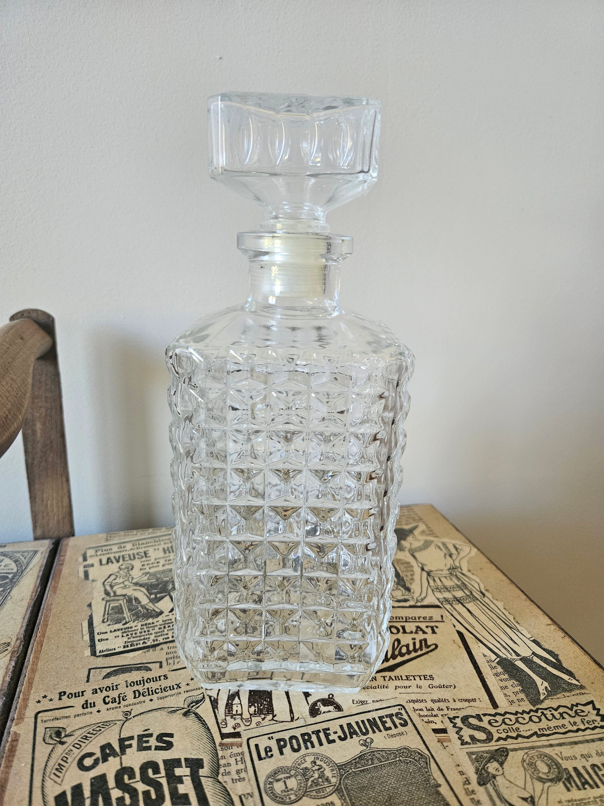 Carafe à whisky vintage