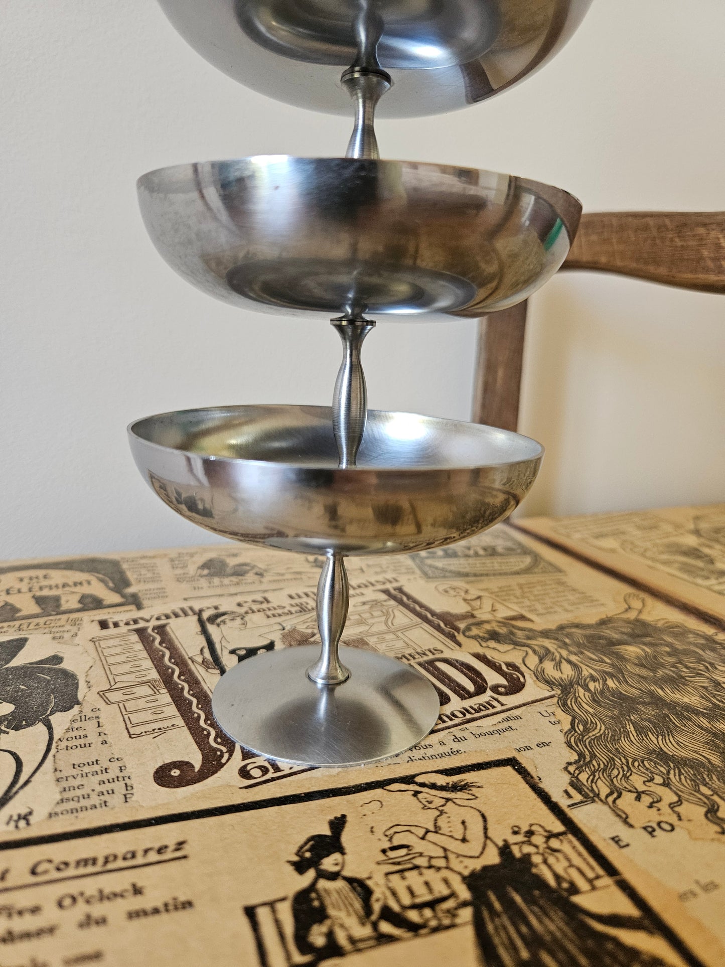 Coupes à dessert en inox