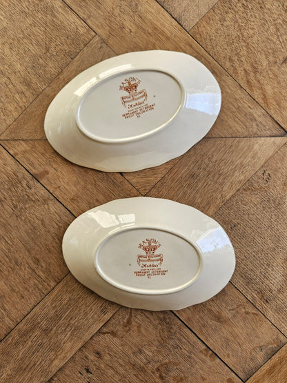 Ravier vintage estampillé masons ashlea. Ironstone. Made in england.