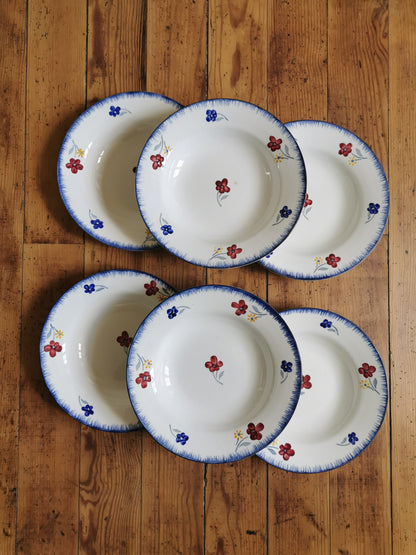 Assiettes creuses Digoin, Mary-Lou