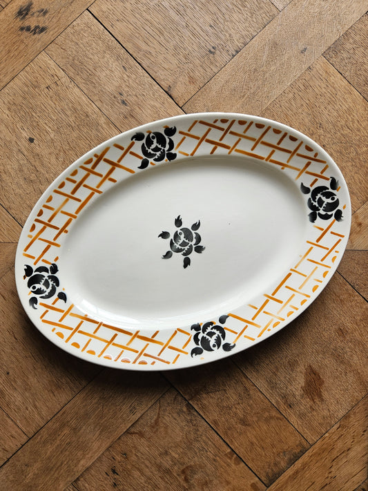 Plat ovale Badonviller Roscoff 