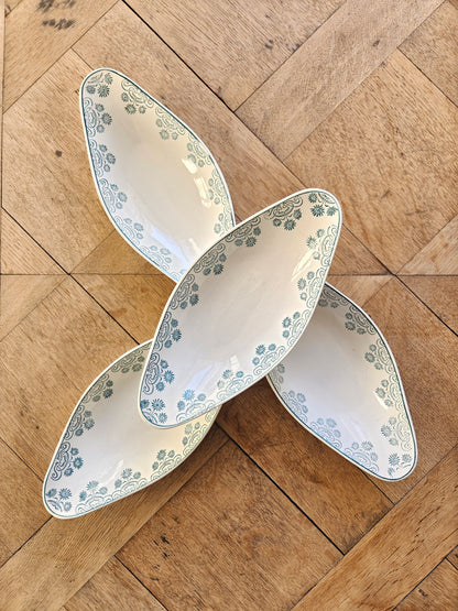 Ravier Digoin, décor vert