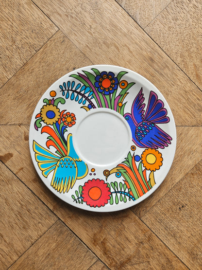 Sous-tasse vintage 70’s acapulco villeroy et boch