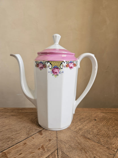 Théière, sucrier et pot à lait shabby chic