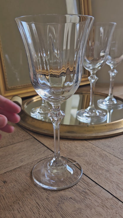 Grands verres à pied