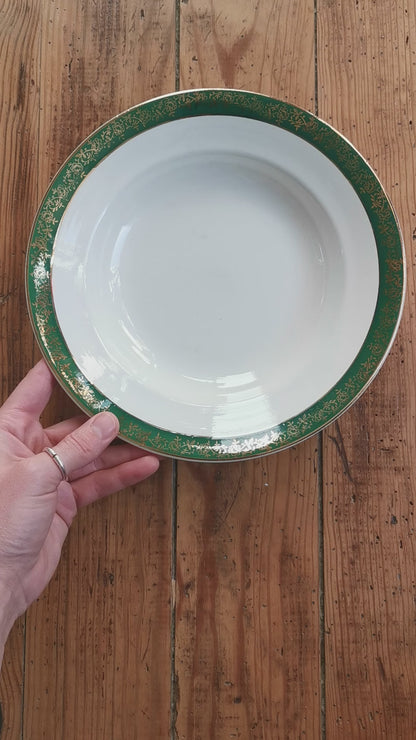 Assiettes creuses Digoin & Sarreguemines, Beryl