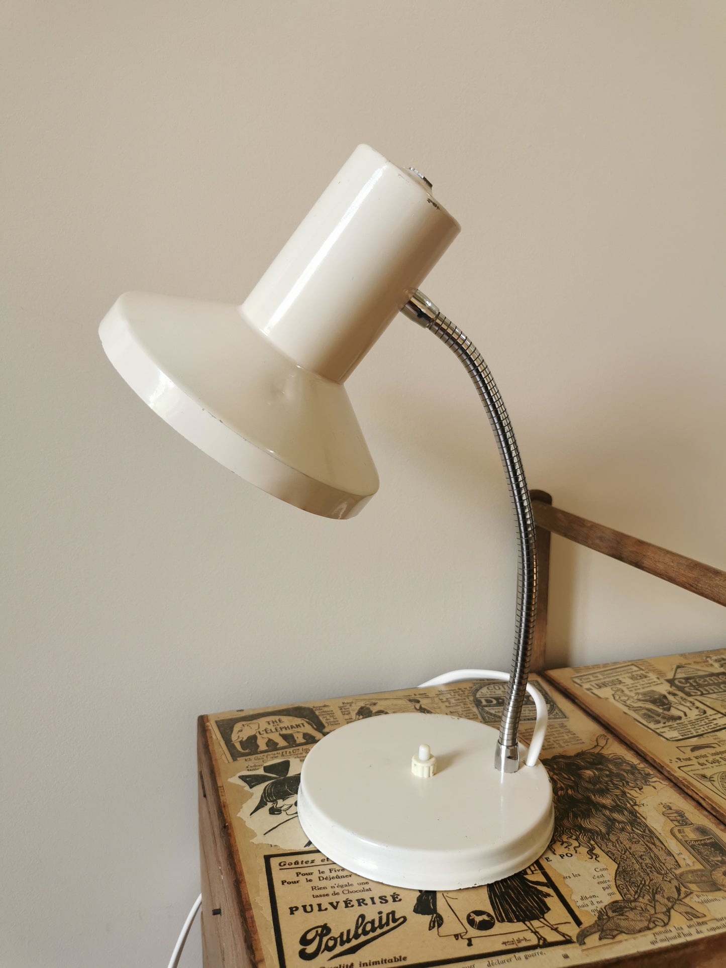 Lampe de bureau style industriel