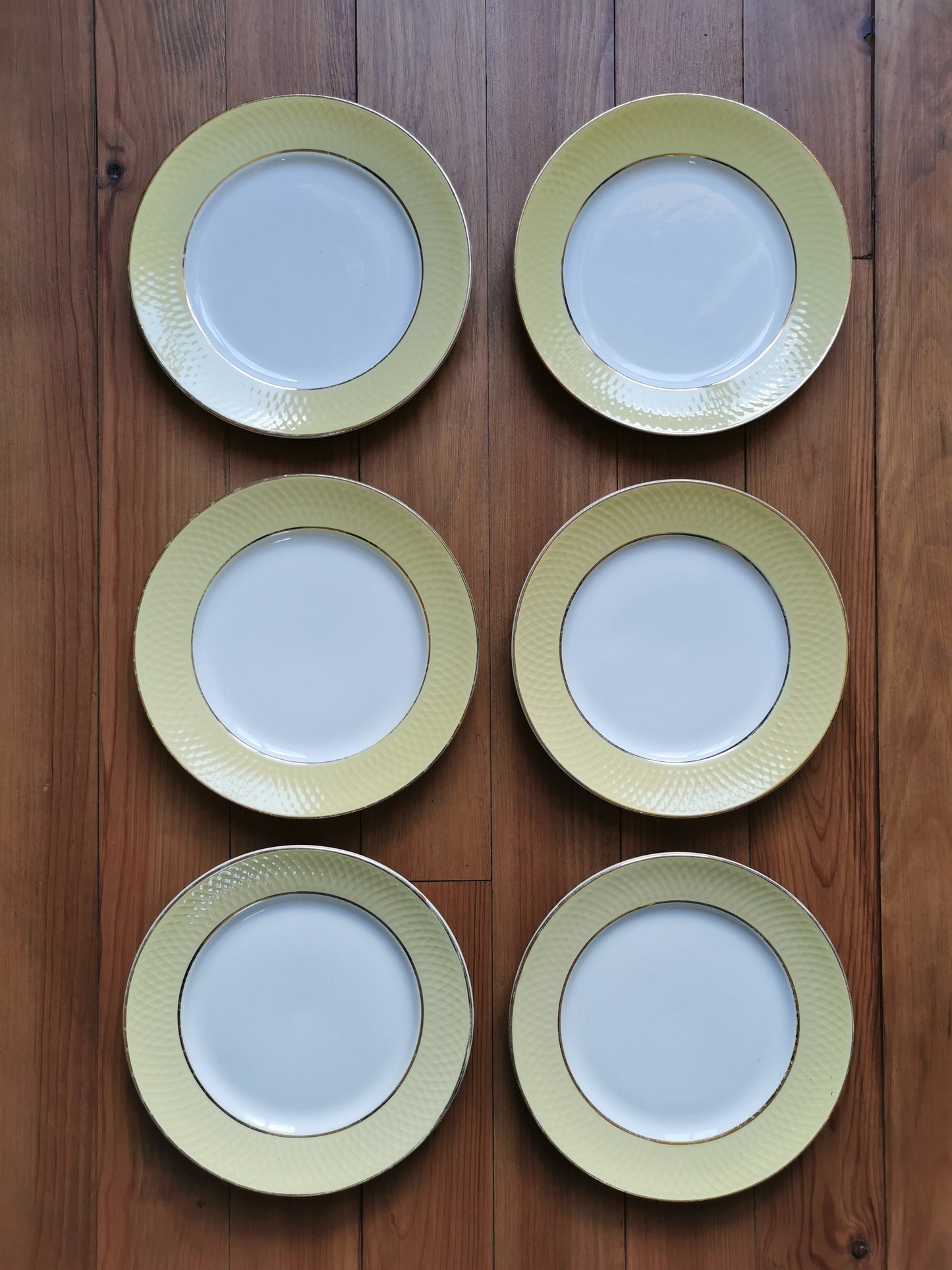 Assiettes plates Moulin des Loups