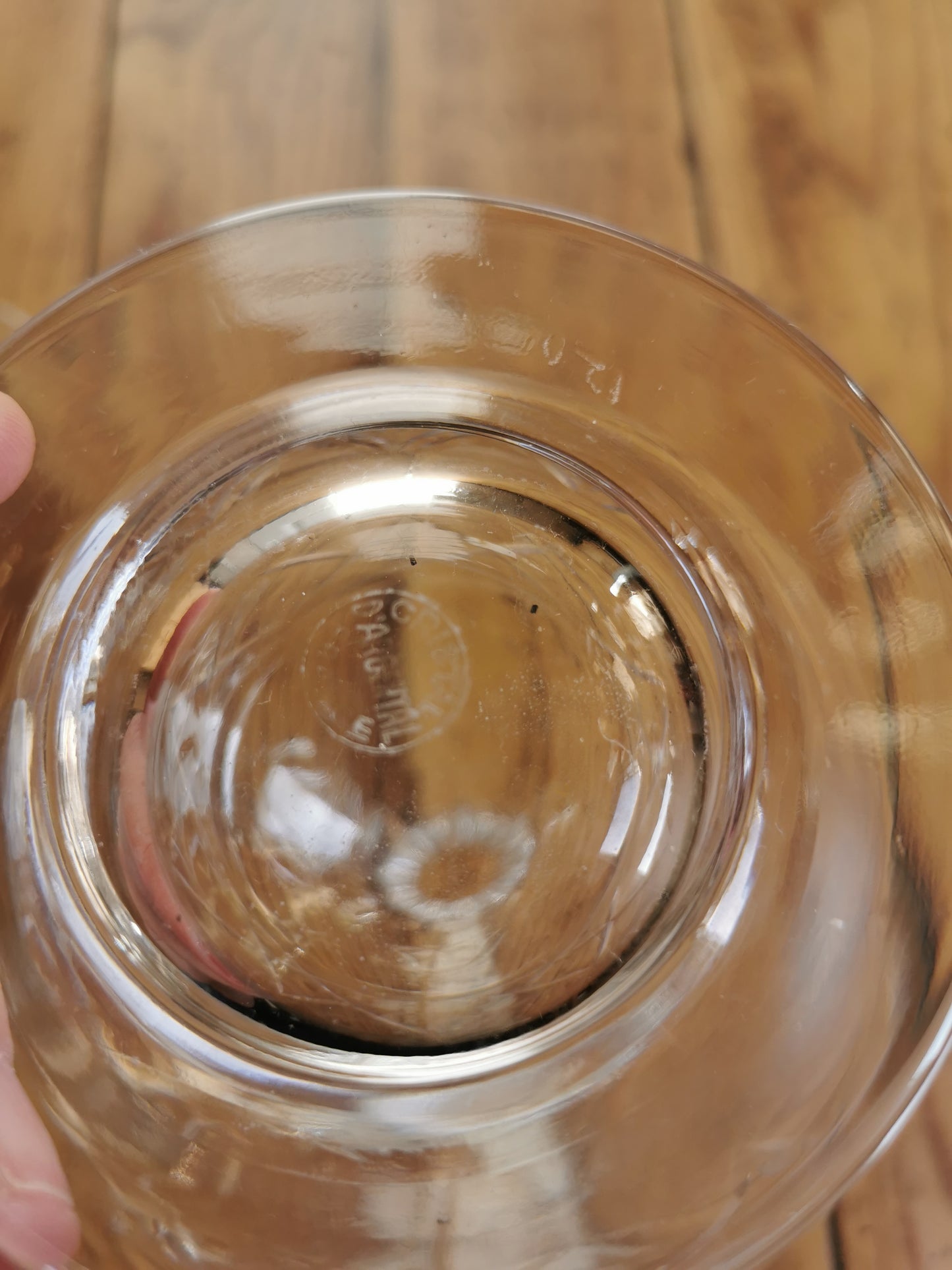 Carafes en cristal d'Argental