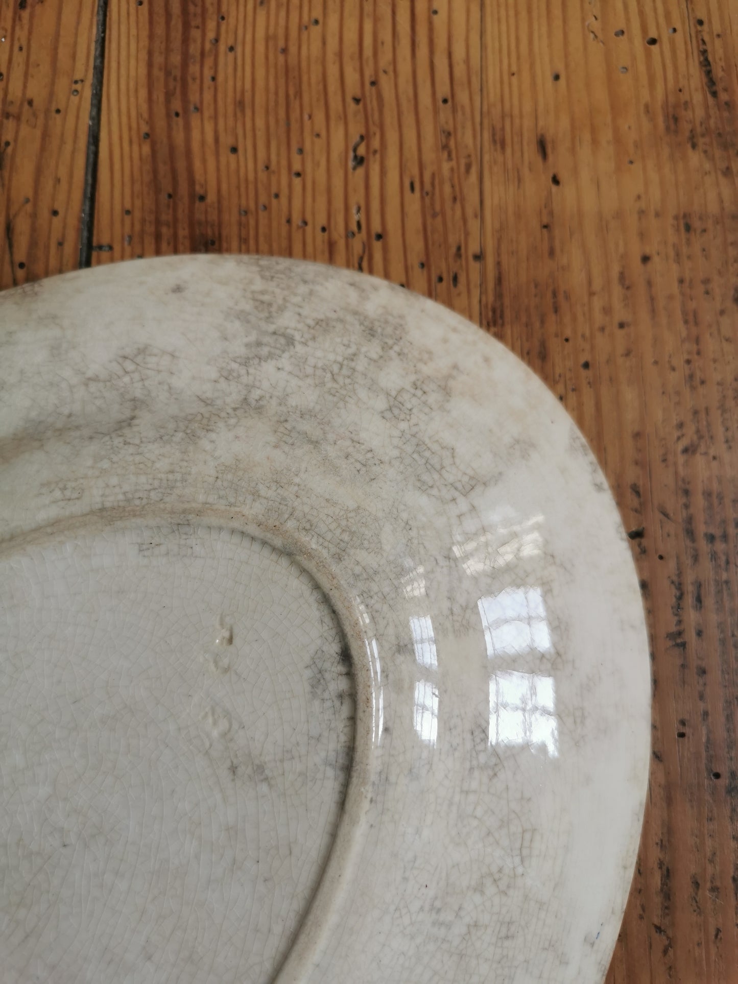Plat ovale ancien H.B & Cie, Paris