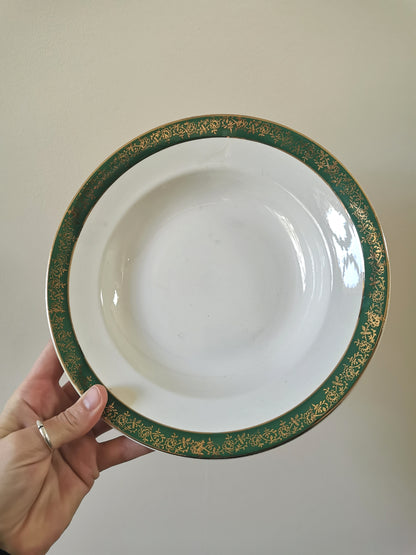 Assiettes creuses Digoin & Sarreguemines, Beryl
