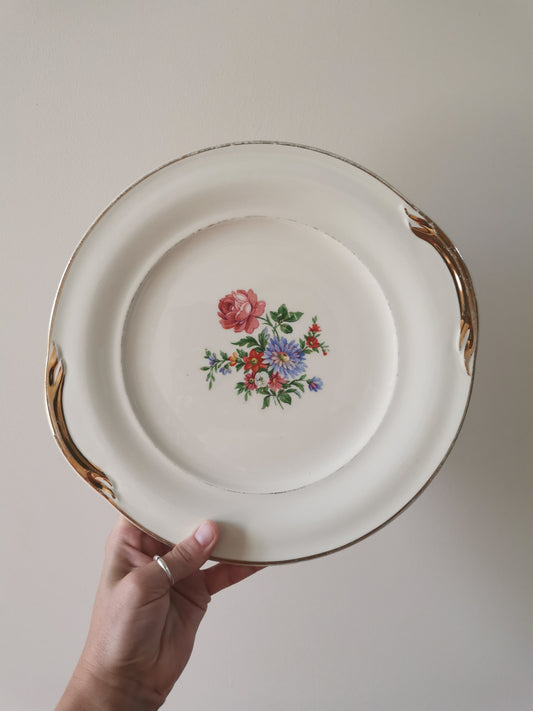 Plat à gâteaux Ceranord, fleuri