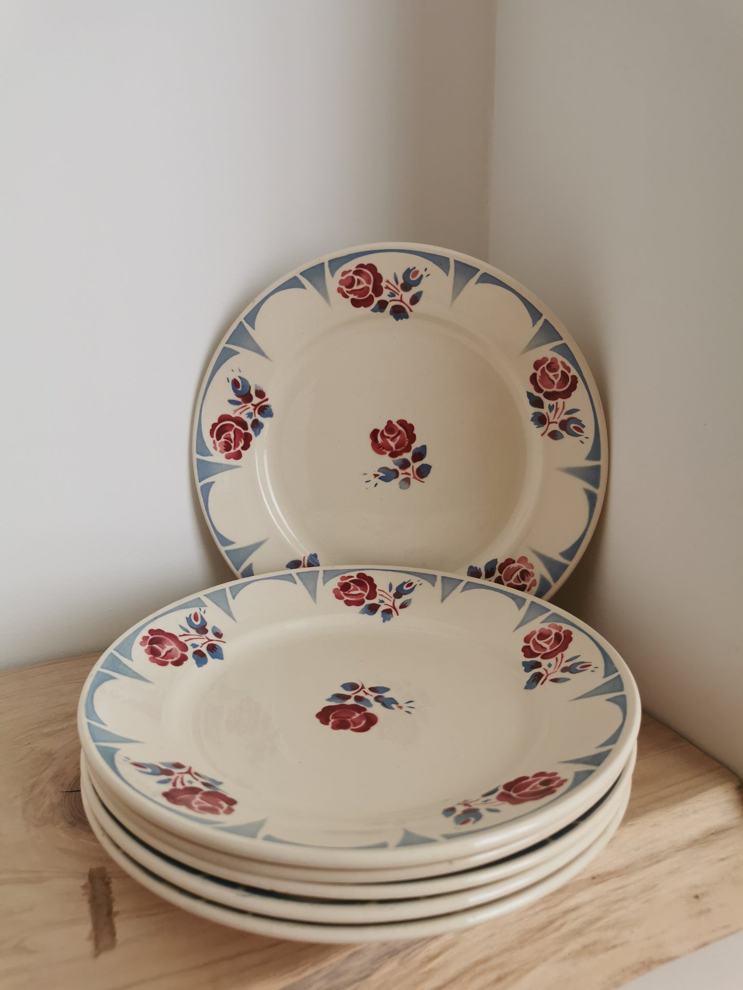 Assiettes plates Badonviller