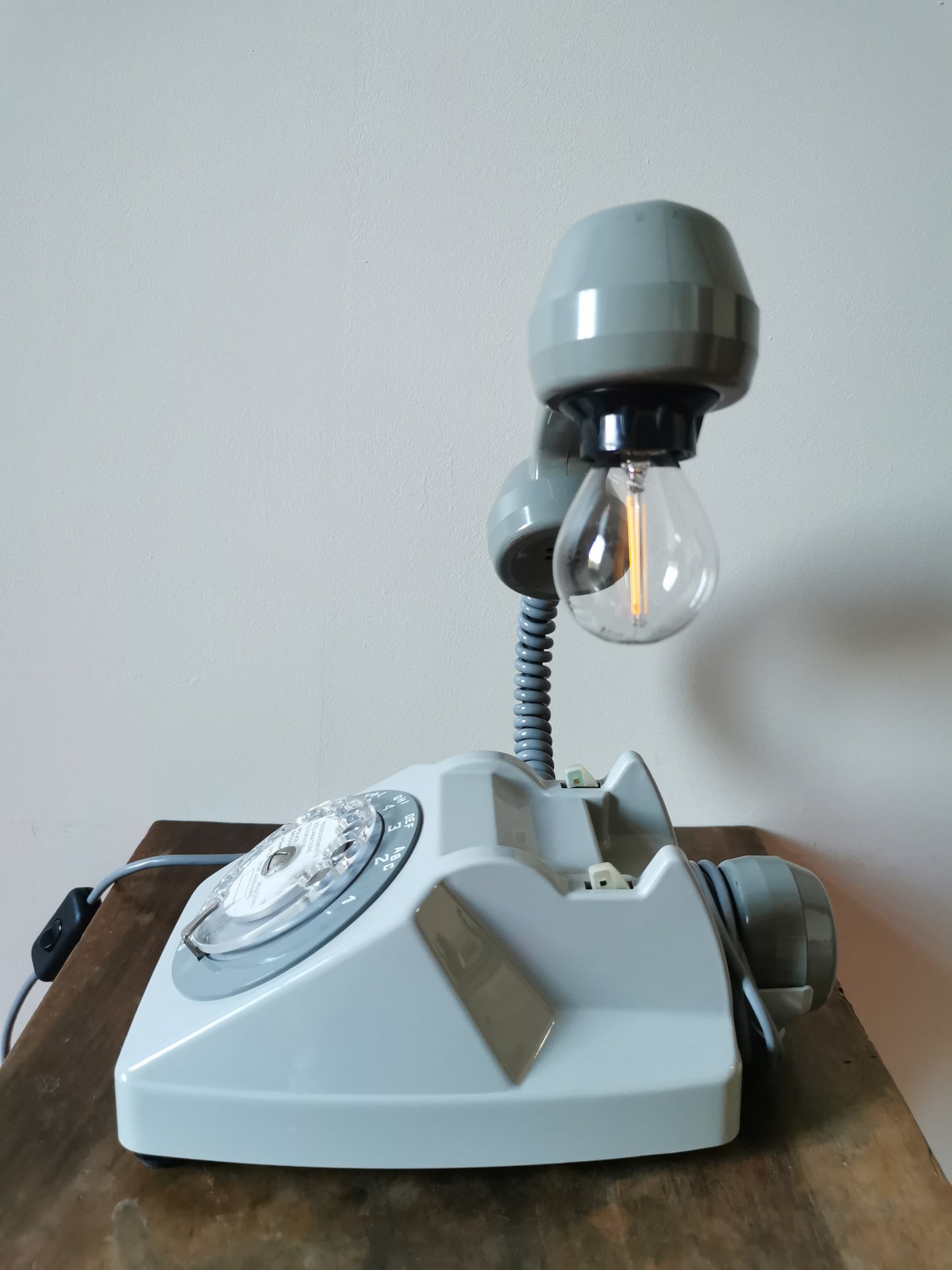 Lampe vintage BakéLight, grise