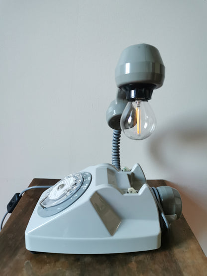 Lampe vintage BakéLight, grise