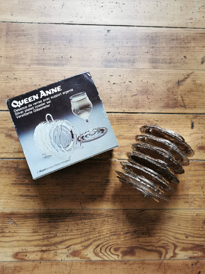 Dessous de verres métalliques