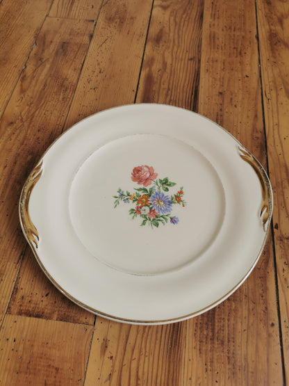 Plat à gâteaux Ceranord, fleuri