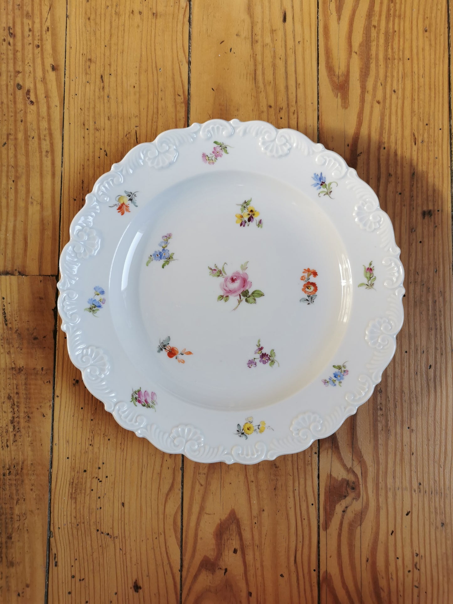 Assiette en porcelaine de Meissen