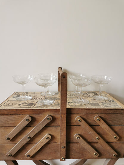 Coupes à champagne vintage
